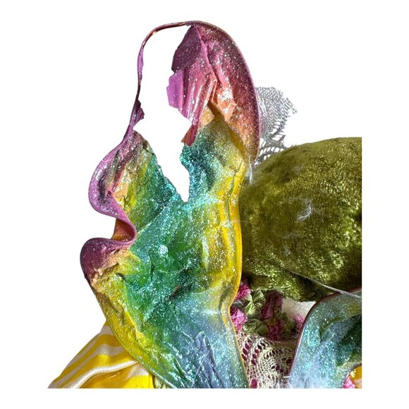 Mark Roberts Large Rainbow Fairy Figurine Sparkling Wings Outfit 14" Tall READ - Picture 9 of 10